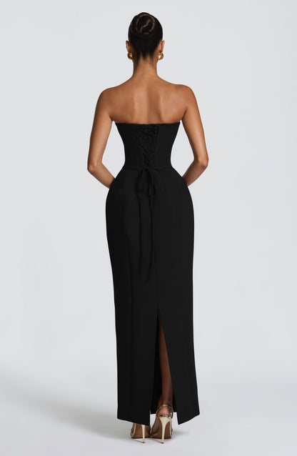 Manora Maxi Dress in Black