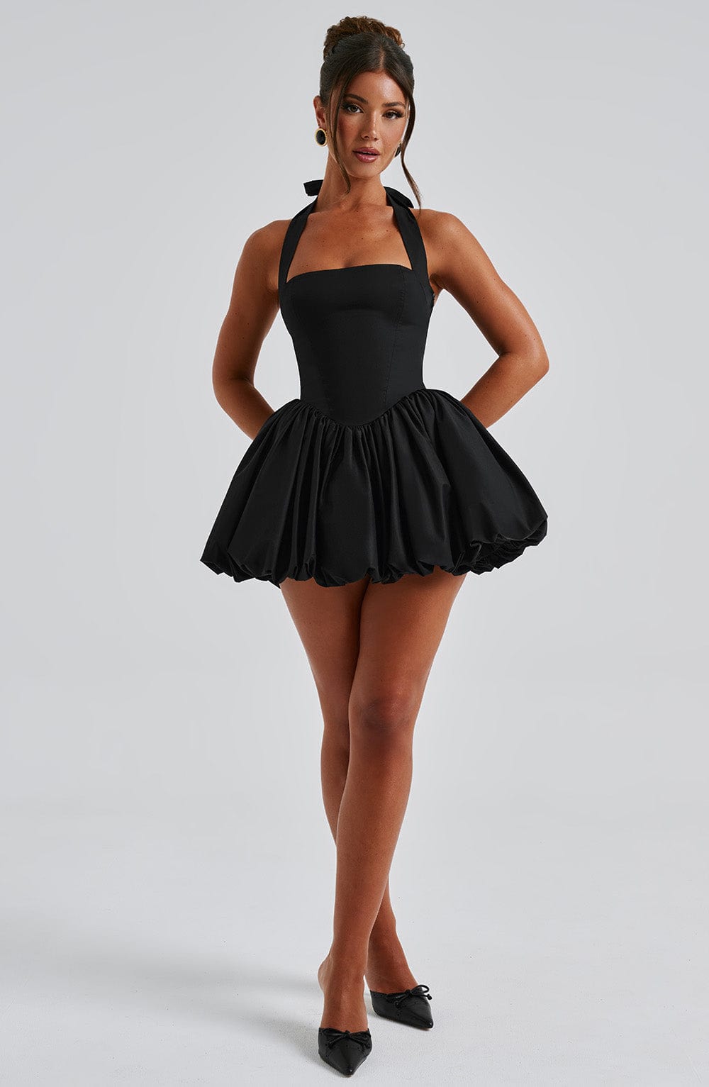 Maricella Mini Dress in Black