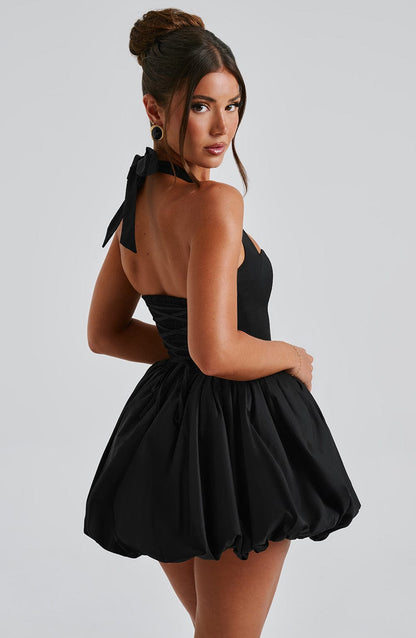 Maricella Mini Dress in Black