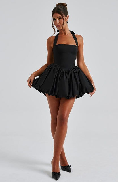 Maricella Mini Dress in Black
