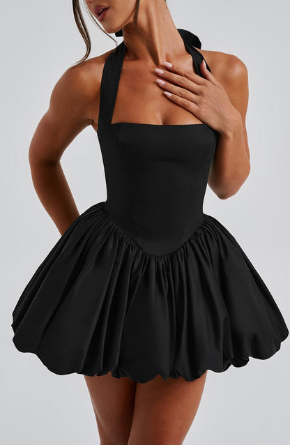 Maricella Mini Dress in Black