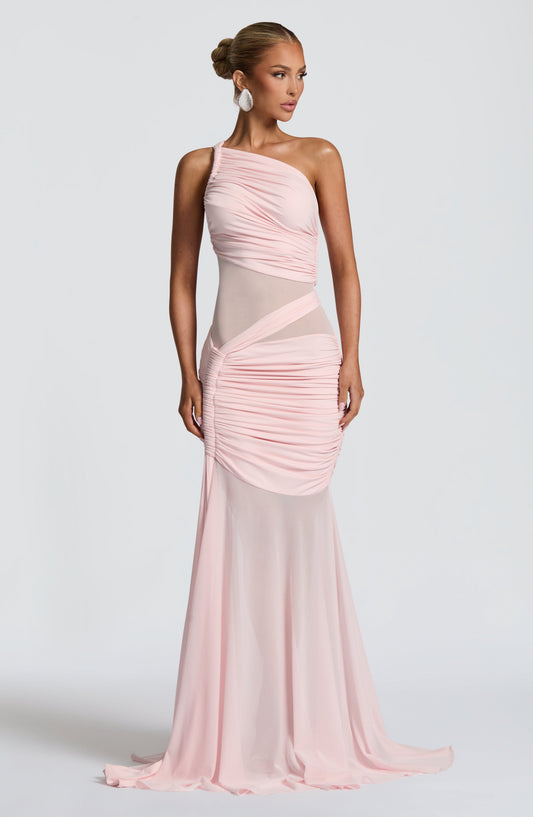 Marielle Maxi Dress in Blush