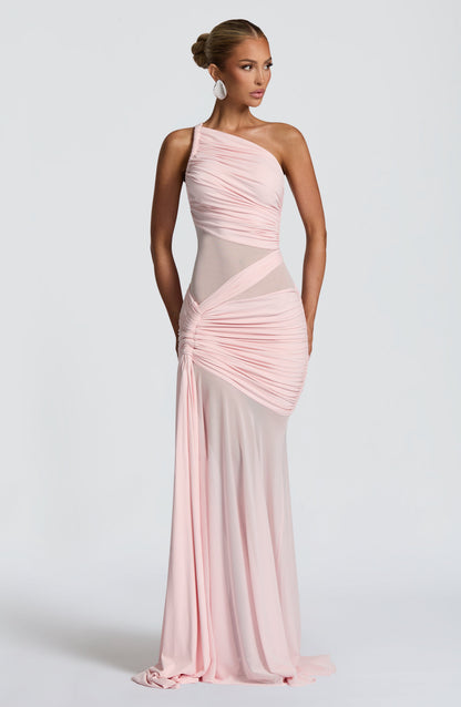 Marielle Maxi Dress in Blush