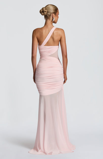 Marielle Maxi Dress in Blush