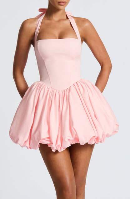 Marisia Mini Dress in Blush