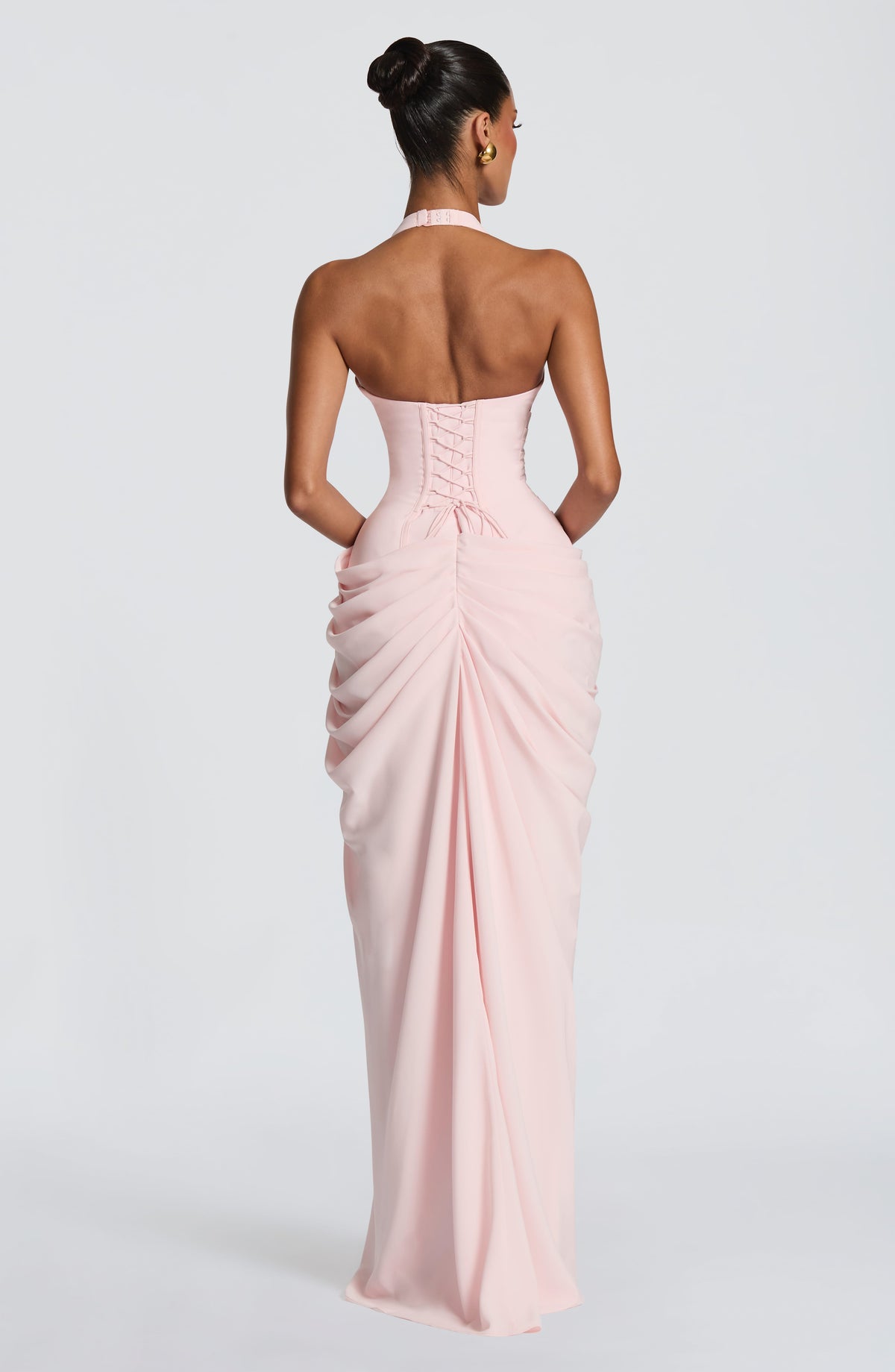 Minetta Maxi Dress in Blush