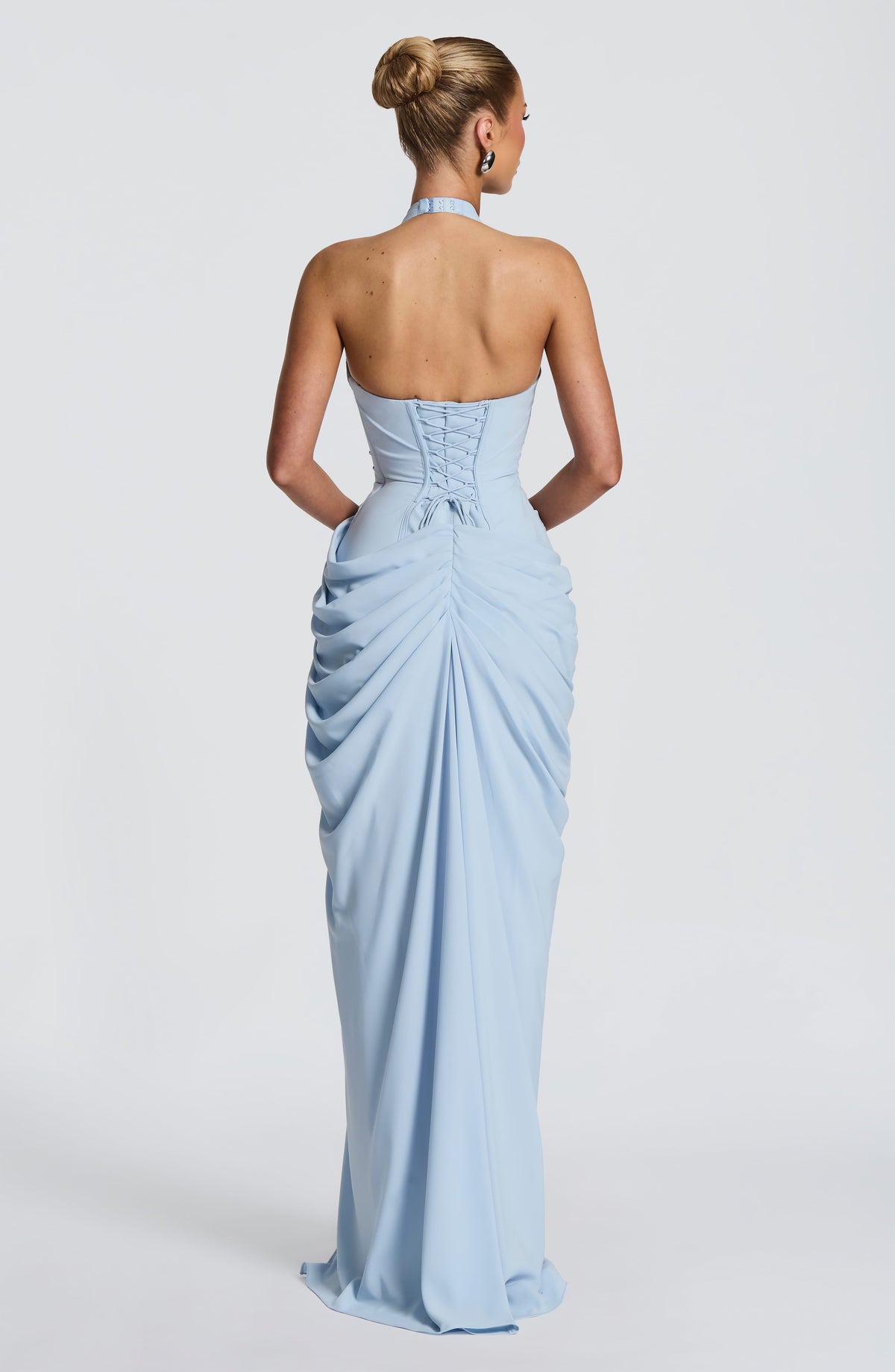Minetta Maxi Dress in Glacier Blue