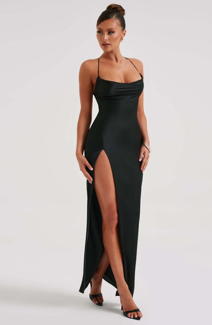 Mishka Maxi Dress in Black