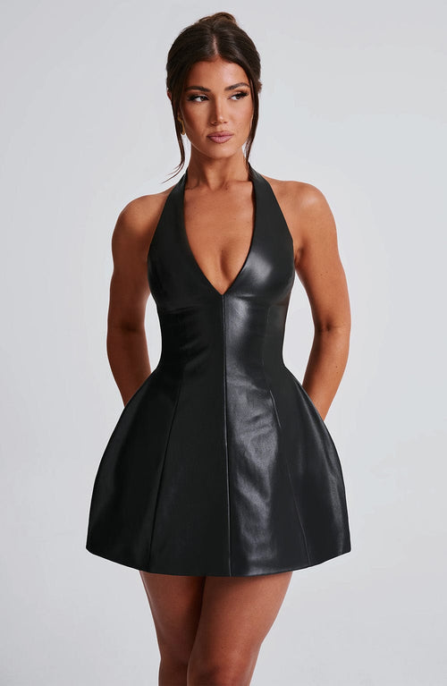 Missia Mini Dress in Black