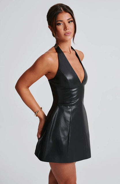 Missia Mini Dress in Black