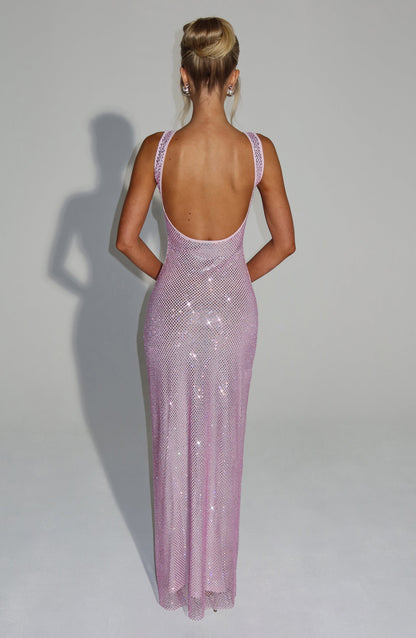 Petrine Maxi Dress in Pink