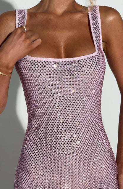 Petrine Maxi Dress in Pink