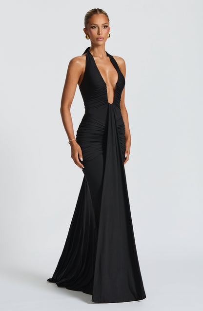 Rosetti Maxi Dress in Black