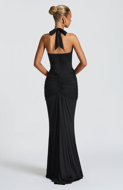 Rosetti Maxi Dress in Black