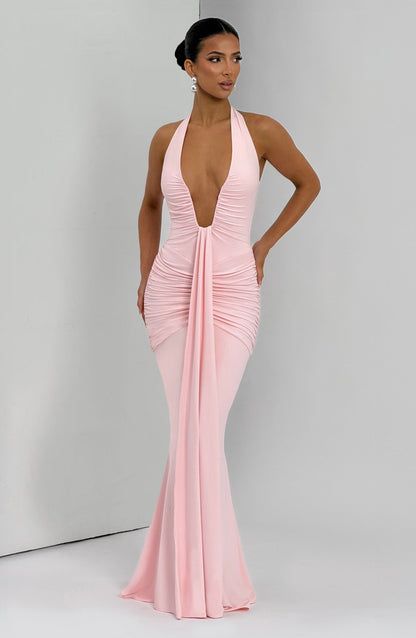 Rosetti Maxi Dress in Blush