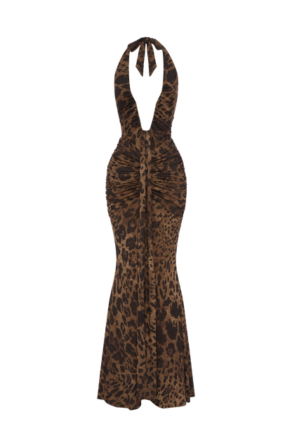 Rosetti Maxi Dress in Leopard Print