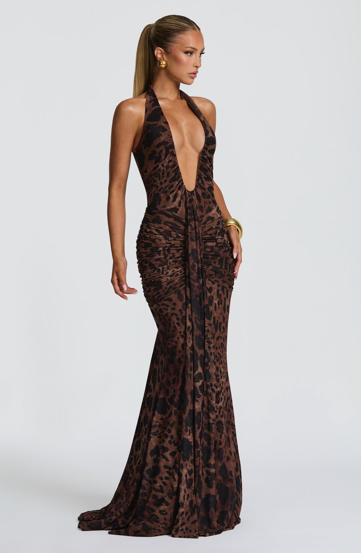 Rosetti Maxi Dress in Leopard Print