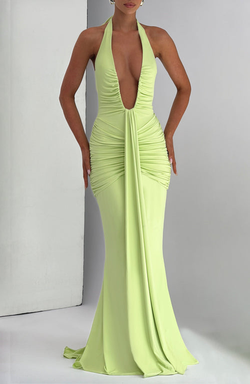 Rosetti Maxi Dress in Lime
