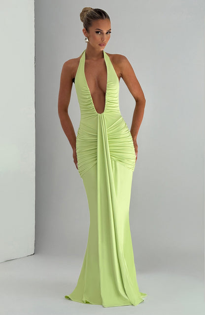 Rosetti Maxi Dress in Lime