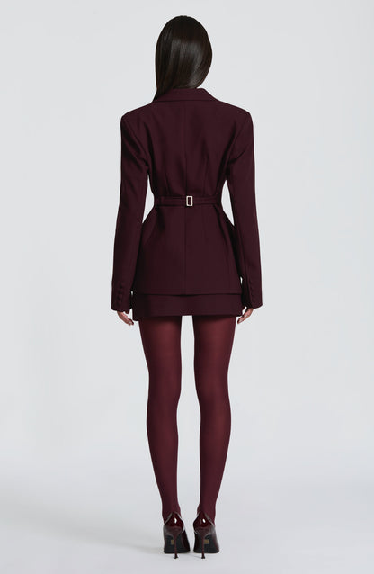 Rowella Blazer in Plum