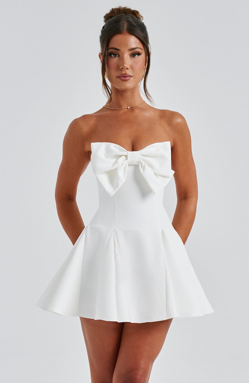 Rubina Playsuit in Ivory
