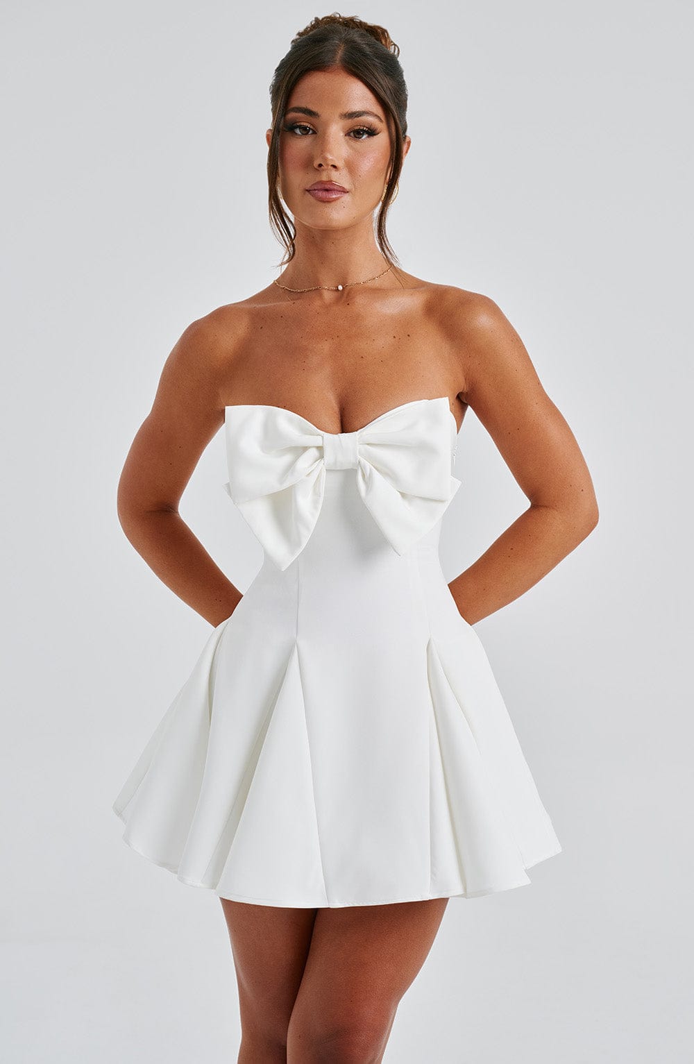 Rubina Playsuit in Ivory