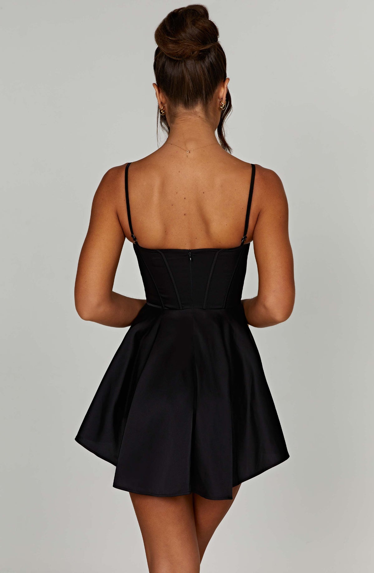 Saffrona Playsuit in Black