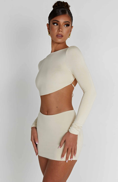 Sahrelle Top in Cream