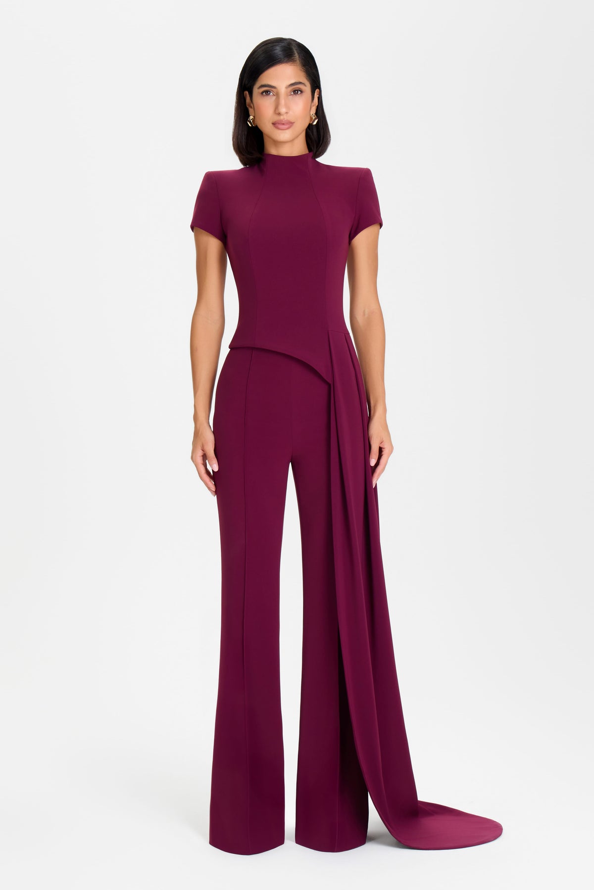 PIPPA BURGUNDY TOP