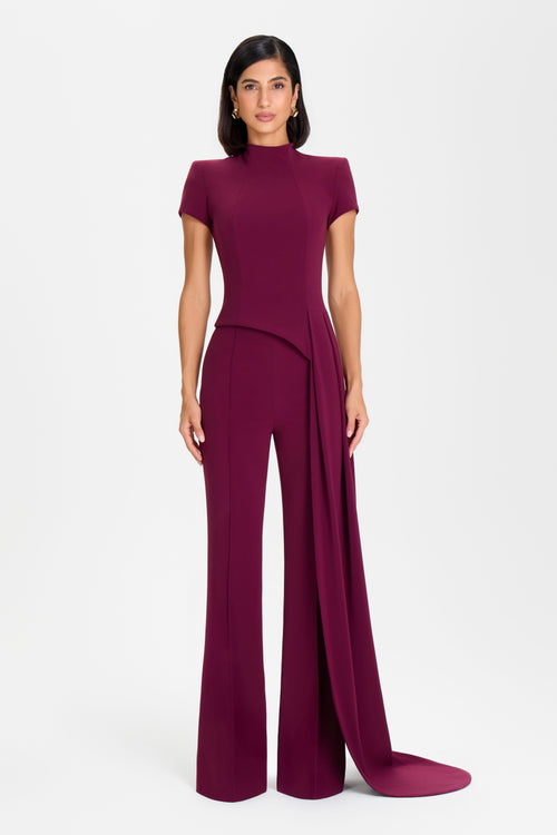PIPPA BURGUNDY TOP