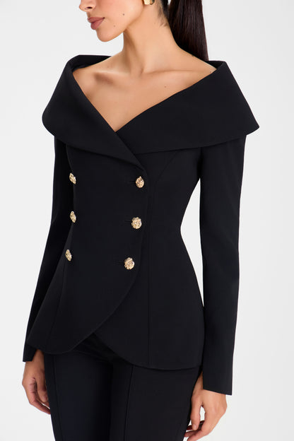 ABIGAIL BLACK BLAZER
