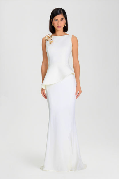 Carolina White Maxi Skirt