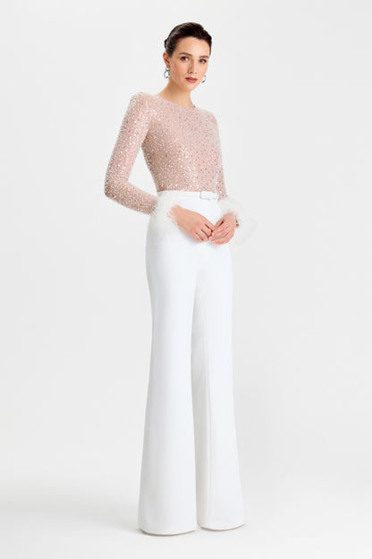 Amelia White Jumpsuit