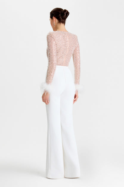 Amelia White Jumpsuit