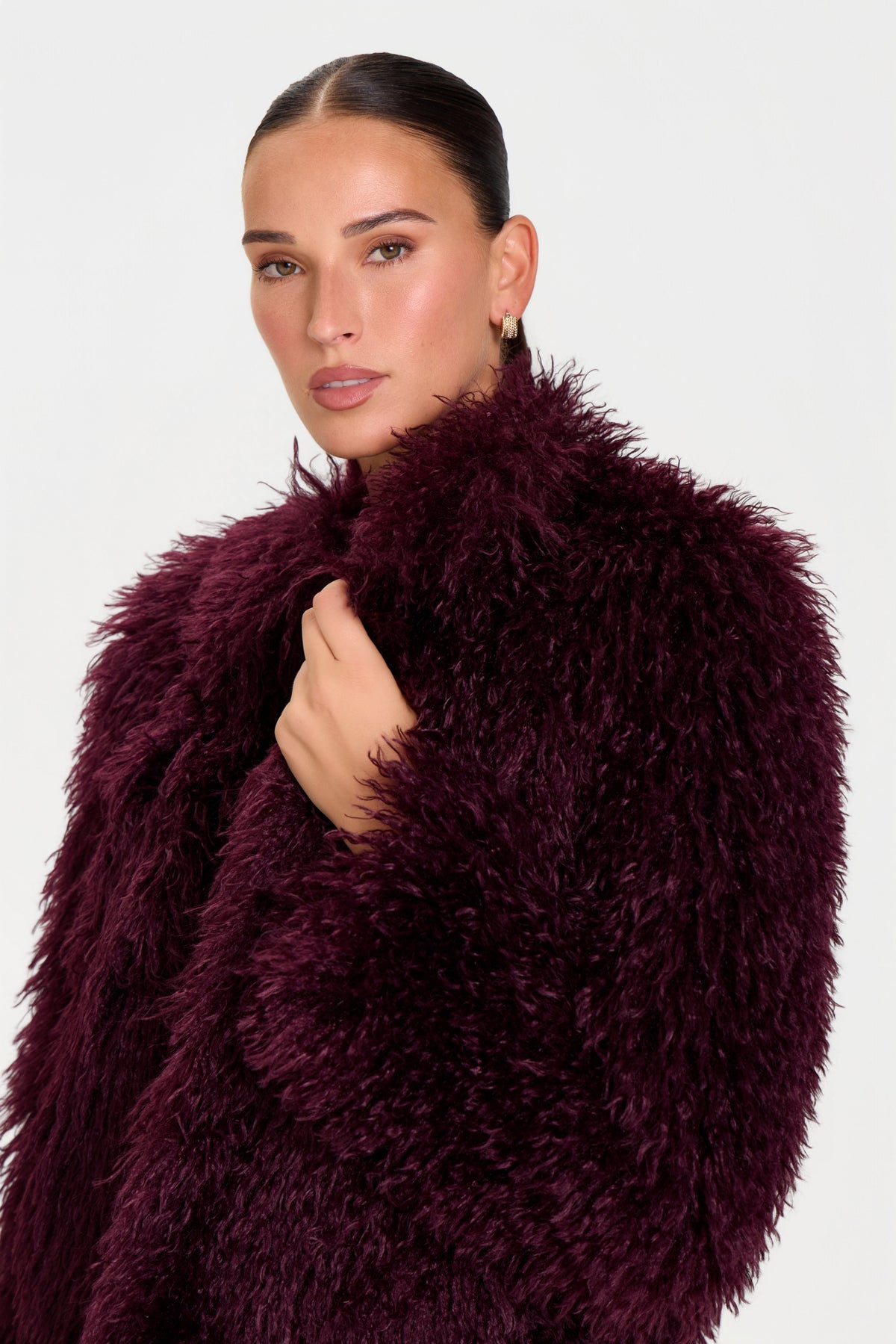 KARA BURGUNDY JACKET