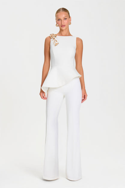 Charlotte White Trousers