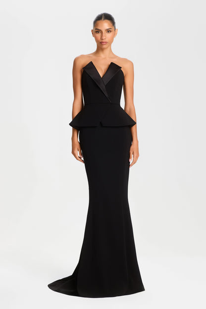Carolina Black Maxi Skirt