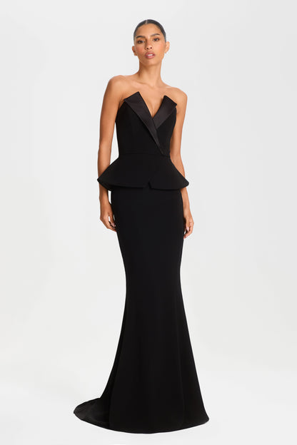 Carolina Black Maxi Skirt