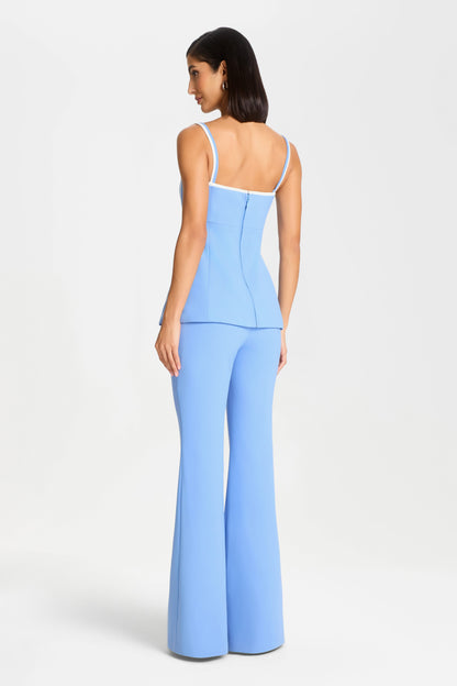 Anais Blue Top